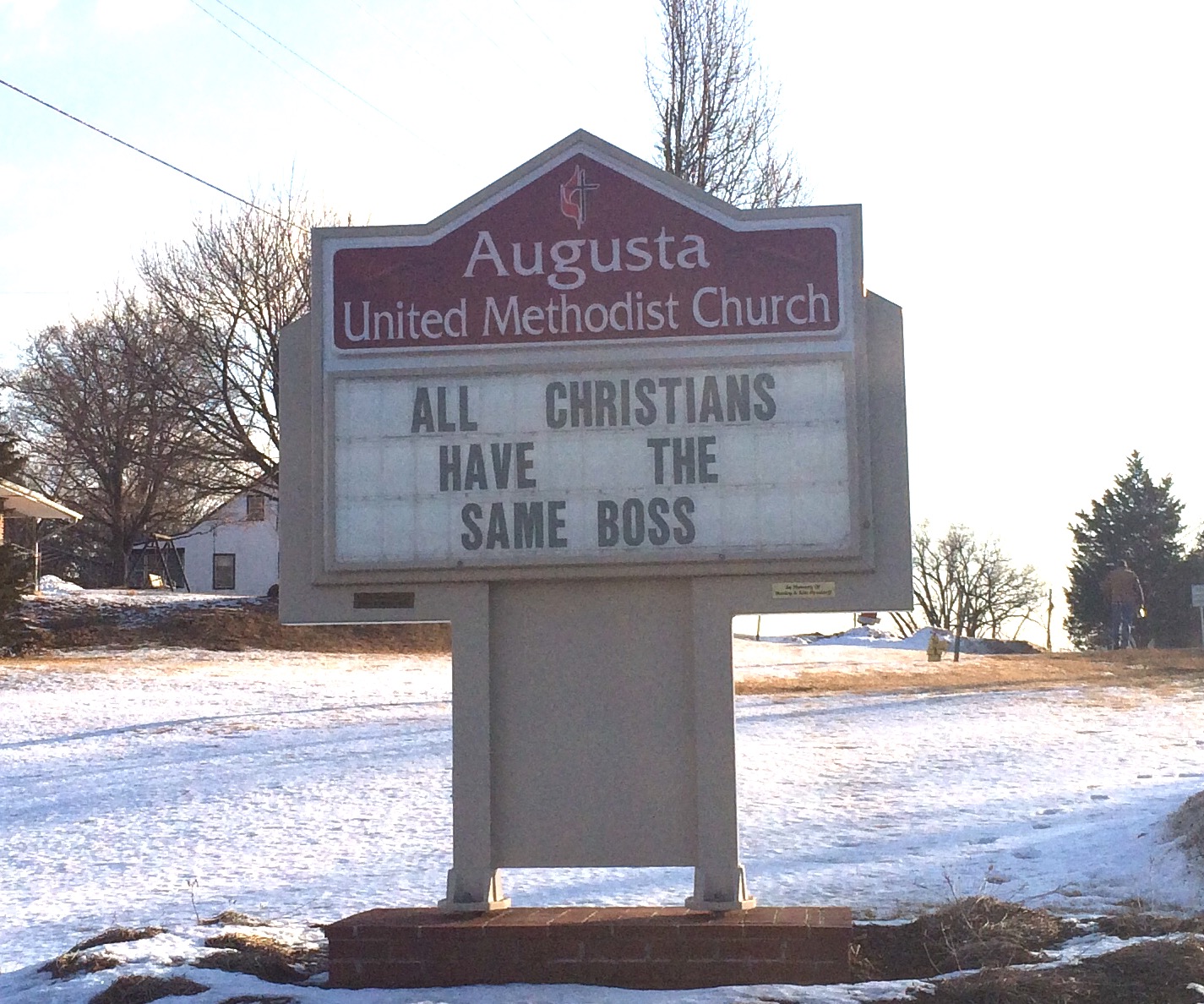 Does your church sign tell the truth? 