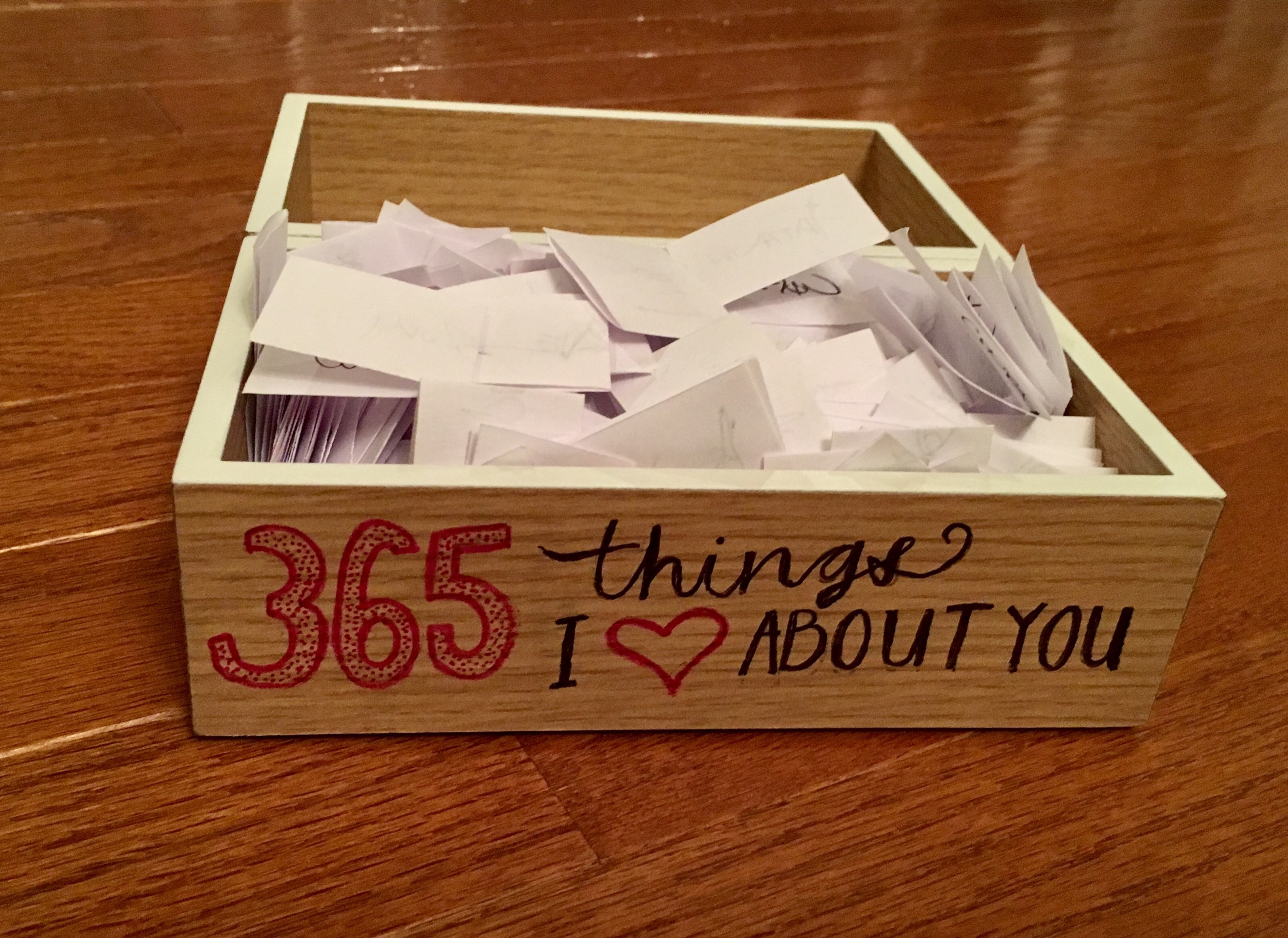 365 Things I Love About You — Are you up to the challenge?